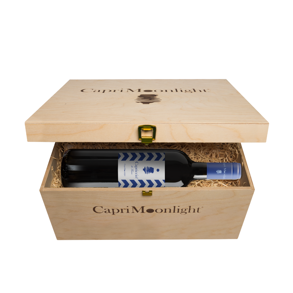 Cassetta in legno 6 bottiglie Capriccio
